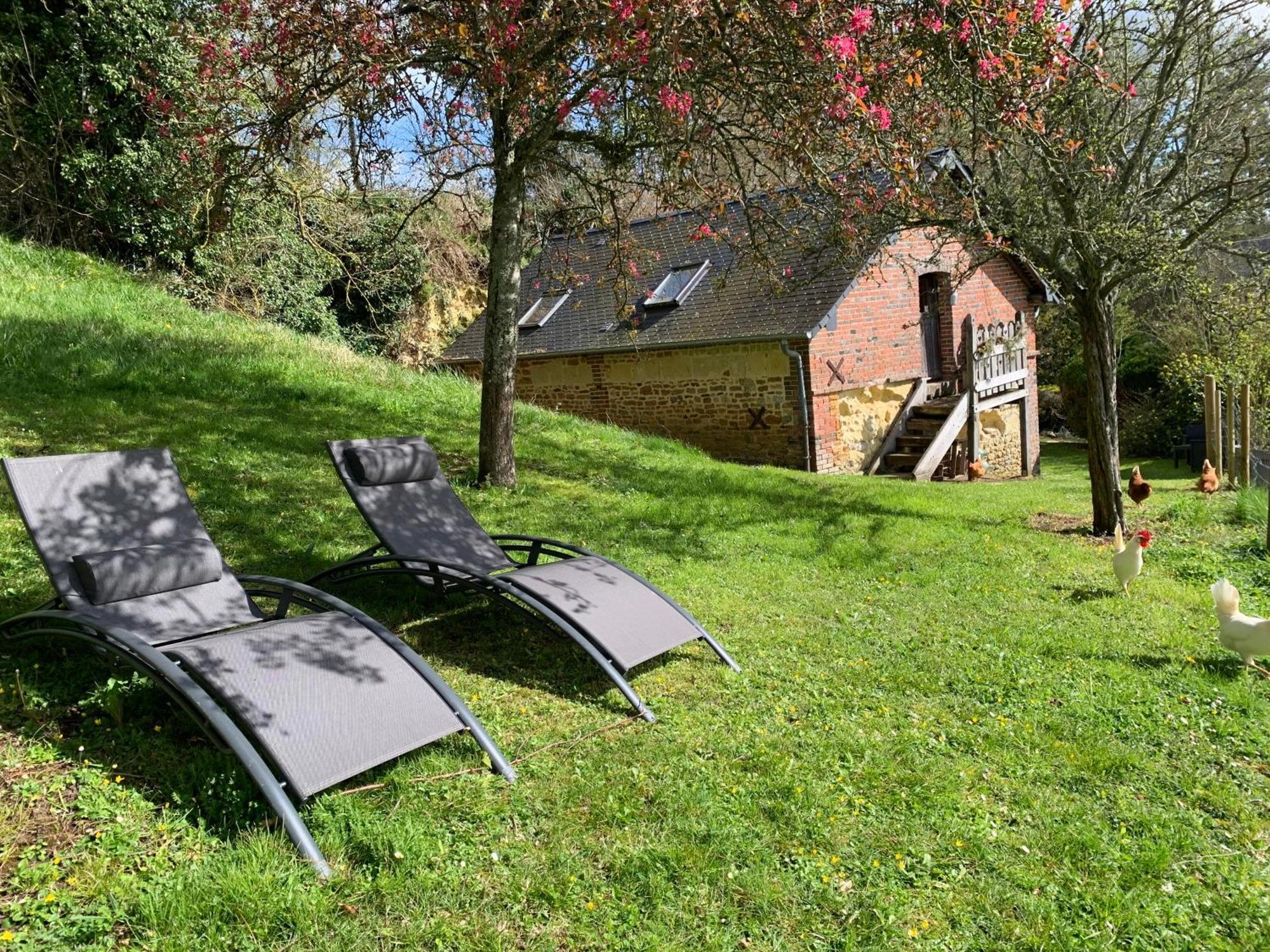 Gite "Le Refuge" Dans Un Domaine De 7Ha Au Calme Vimoutiers Екстер'єр фото